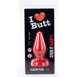 I Love Butt Plug Classic S I Love Butt 11 x 4.3 cm Rouge
